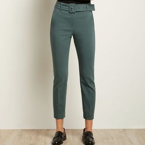 RW&Co. Belted High Waisted Slim Leg Pant.